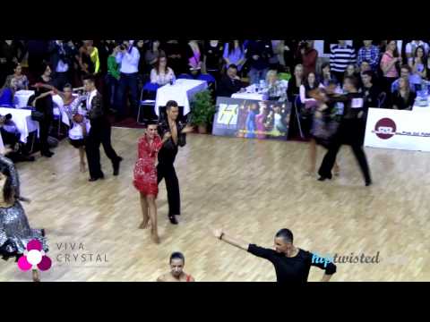 Jakub Drmota - Marketa Vlckova, Czech national latin championship 2013, 1. round - samba