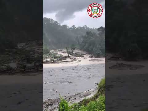 Bomberos de Sabanalarga alertan a ribereños