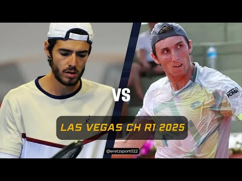 Las Vegas Challenger 2025 R1: Pietro Fellin [Q] vs. Federico Bondioli Condensed Match