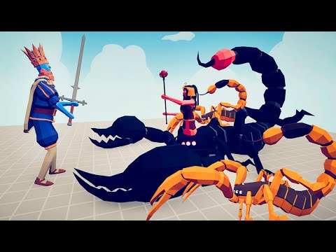 SELKET 1 vs 1 UNITS. NEW EGYPT FACTION | TABS Totally Accurate Battle Simulator