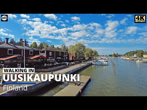 Walking in Uusikaupunki Finland (5 Aug 2021)