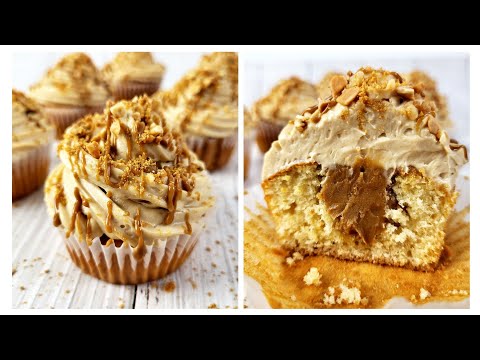 Recette Muffins sp&eacute;culoos et cr&egrave;me vanille