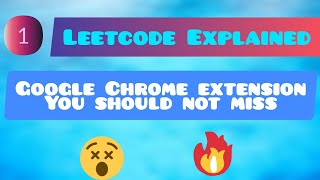 Download the video "Leetcode Explained: Enhance Productivity with this Chrome Extension #coding #extension #productivity"