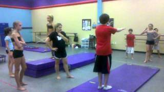 Deavon Jeffrey Walden learning to flip! video