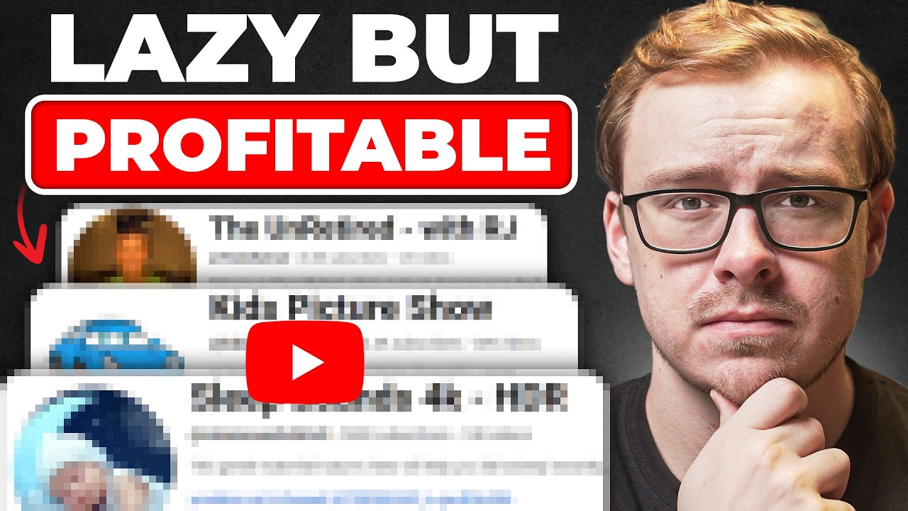 15 Lazy YouTube Channel Ideas That Still Make 6 Figures