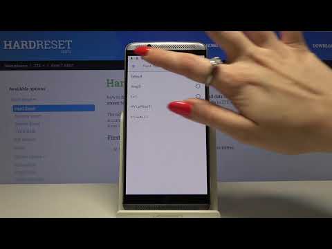 How to Change Font Style on ZTE Axon 7 A2017 – Change Font Type