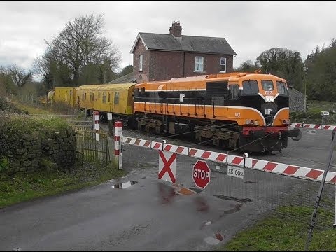 073 Working the Sperry Train on the Belfast to Dublin Mainline & Navan Branch 24/2/20 & 25/2/20
