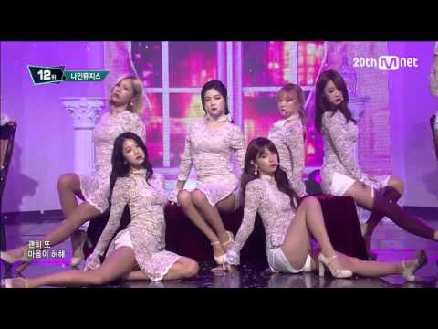 Nine Muses「Sleepless Night」（2015年12月17日放送「M COUNTDOWN」）