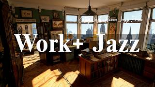 Work Jazz & Relaxing Cafe Jazz Music ~ Cozy Jazz Bossa Jazz Piano For Deep Sleep And Stress Reliefs