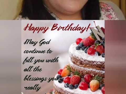 A Birthday Greeting to Ma'am Zarina from Santa Maria District