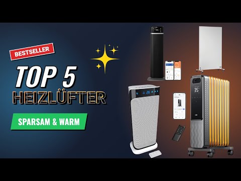 [New 2025] Top 5 heating devices for winter – fan heaters, infrared heaters & oil radiators compared