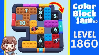 Soluzione del Livello 1860 di Color Block Jam
