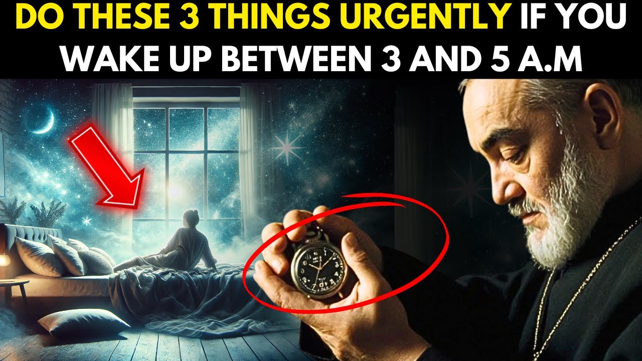 PADRE PIO: IF YOU WAKE UP BETWEEN 3AM AND 5AM, DO THESE 3 THINGS!