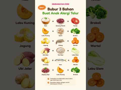 Bubur 3 Bahan untuk Anak Alergi Telur, Tetap Bergizi dan Lezat! #ibudanayah