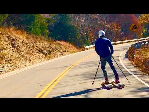 Race-n-Roll Ski Training Systems   Road Clips 2