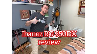 Video thumbnail for Ibanez RG350DX Review by Hammers and Chords