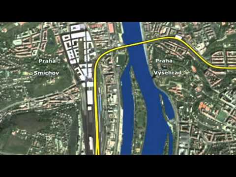 Optimalizace traťového úseku Praha hlavní nádraží - Praha Smíchov