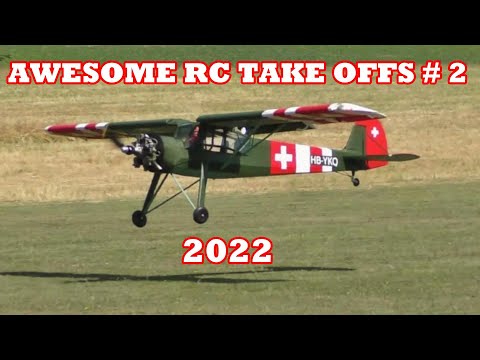 AWESOME RC TAKE OFFS - WW2 BOMBERS & TRANSPORT ETC # 2 - 2022