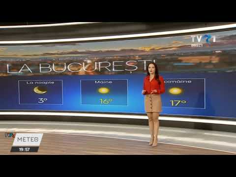 Rubrica Meteo TVR1 – 5 aprilie, ora 20:00