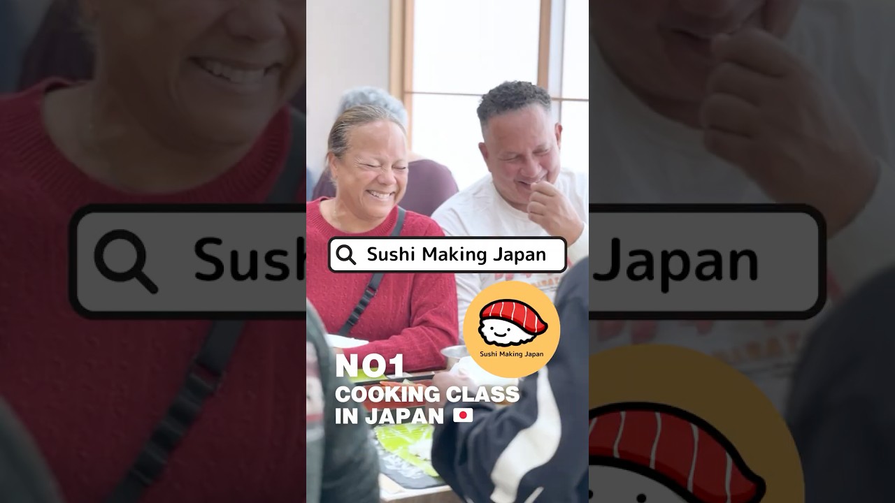 Sushi Making Japan | Cooking Class in Japan