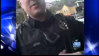 Video shows officer snatching woman's cell phone