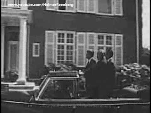 June 23, 1963 - President John F. Kennedy arrives Martin J. Hillenbrand Residence, Bonn