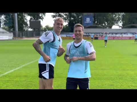 Uradni trening pred tekmo s St. Patrick’s Athletic