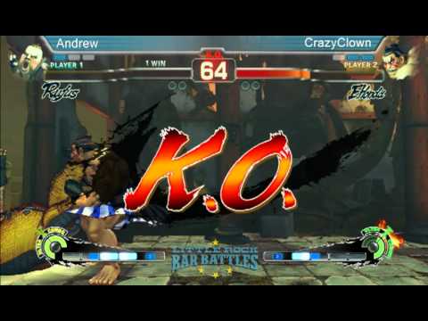 Little Rock Bar Battles - SF4 Grand Finals - Barfur vs CrazyClown