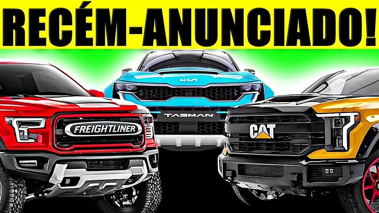 3 Novas Marcas ACABARAM de Entrar no Mercado de Caminhonetes e SURPREENDERAM a Todos!