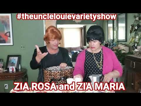 Zia Rosa and Zia Maria say Hello