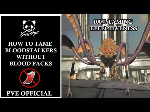 How To Tame Bloodstalkers Without Blood Packs | ARK: Survival Evolved
