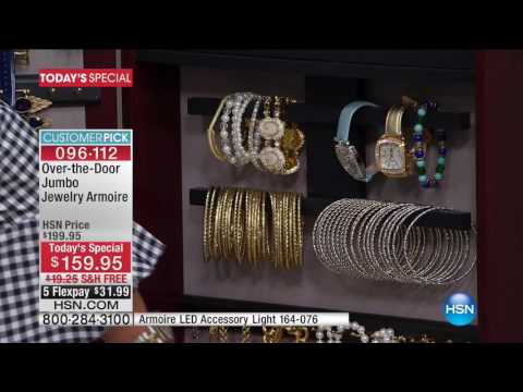 HSN | Storage & Organization featuring Jewelry Amoire 02.13.2017 - 11 AM