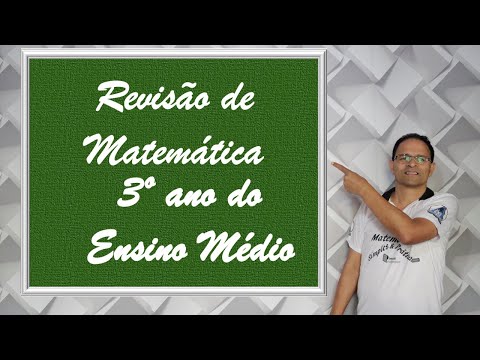 REVISÃO DE MATEMÁTICA 3º ANO DO ENSINO MÉDIO(1º Período 2023)