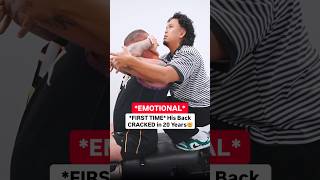 THESE ARE THE LOUDEST CRACKS YOU’LL EVER HEAR‼️😭 #chiropractic #backpain #neckpain #trending