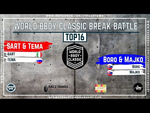 World Bboy Classic Hungary Qualifier | TOP16 | Sart & Tema vs Boro & Majko