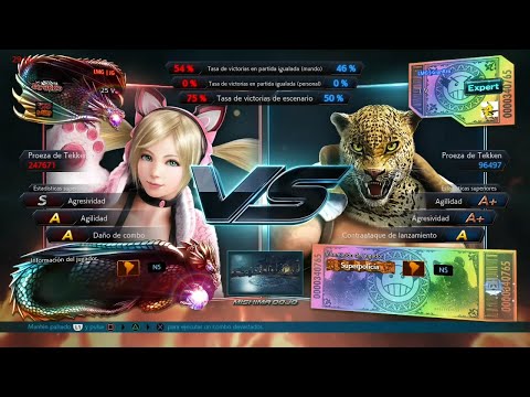 44_2 Lucky Chloe (JG) vs (GianRzn) King - Tekken 7 ( Anakin x24 )  Online sin Grafica