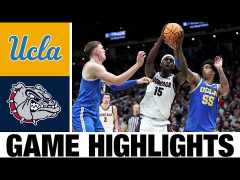 #8 Gonzaga vs #25 UCLA Highlights | Men's Basketball | College Basketball 2025