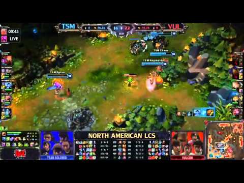 [TSM vs Vulcun] Dyrus gets sniped by Zuna - LCS NA 2013 Highlight