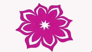 Paper Cutting FlowersHow To Make Simple Easy Flower Designs Paper Cutting FlowersHow To Make Simple Easy Flower Designs