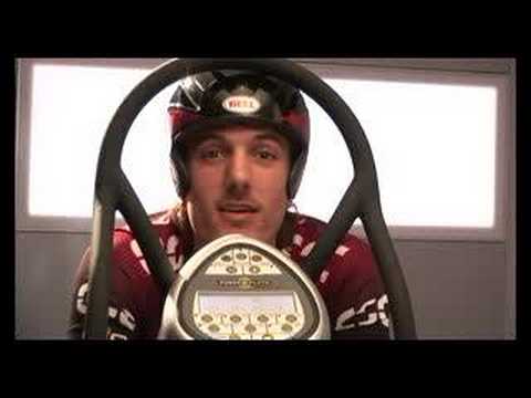 Fabian Cancellara auf Power Plate