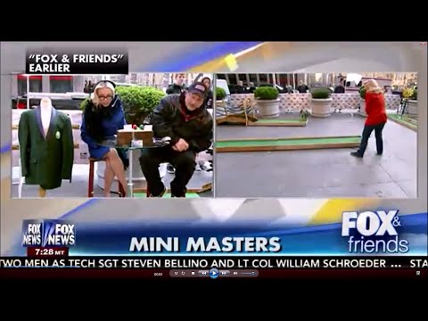 04-10-16 Kat Timpf on Fox & Friends - Mini-Masters Re-Match Coming Up