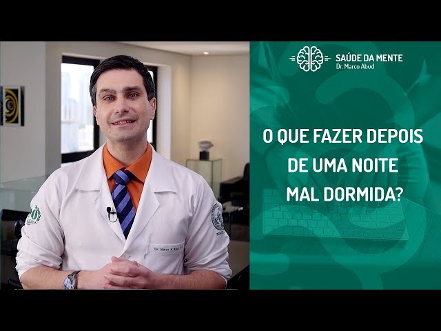 O que fazer depois de uma noite mal dormida?