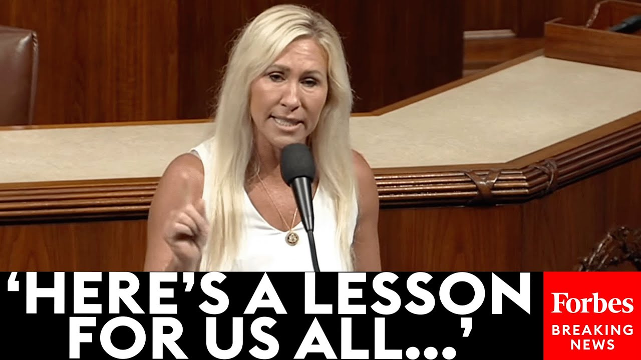 BREAKING NEWS: Marjorie Taylor Greene Demands Senate Pull AI Clause From Trump's Big, Beautiful Bill