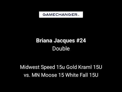 Midwest Speed 15U Gold Kraml vs MN Moose 15 White "Double" Fall (Dec 21, 2024)