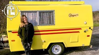 Vintage Camper Trailer Restoration: 1971 Compact Jr. Before