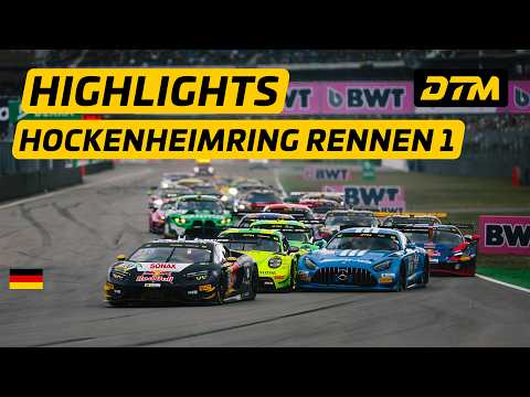 Titelentscheidung vertagt! 😱 Engstler-Chrash & Patzer bei Engel | DTM Hockenheim 2026 – Rennen 1