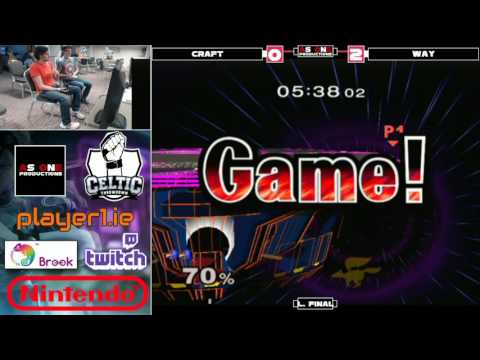 Melee: CT2016 - Craft (Falco) Vs Way (Fox) -  Losers Final