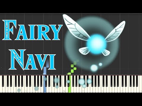 The Legend of Zelda: Ocarina of Time - Fairy Navi - Piano (Synthesia) Video