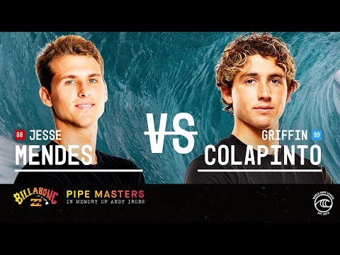 Jesse Mendes vs. Griffin Colapinto - Round of 16, Heat 7 - Billabong Pipe Masters 2019