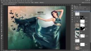 tutorial photoshop  "MARIPOSAS"